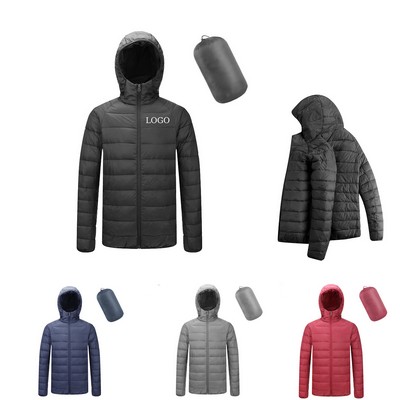 Men's Cold-Weather Wind-Resistant Cotton Coat