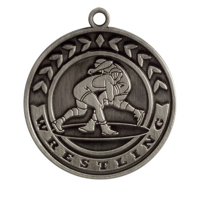 2" Wrestling Stock Die Cast Medal