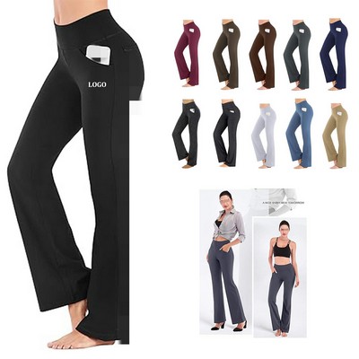 Wide Leg High Waist Bootcut Yoga Pant