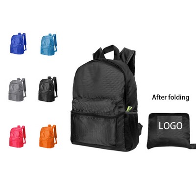 Polyester Foldable Travel Backpack