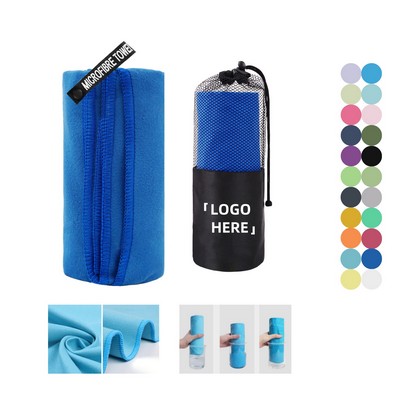 15.75" x 31.5" Quick Dry Beach Towel