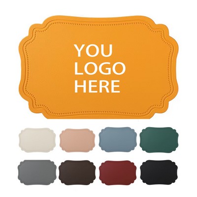 Faux Leather Washable Placemats