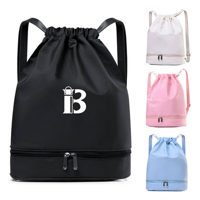 Outdoor Foldable Travel Camping Drawstring Backpack