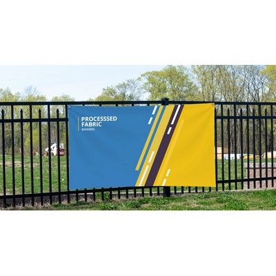 Single-Sided Fence/Backdrop Banner - 6' high