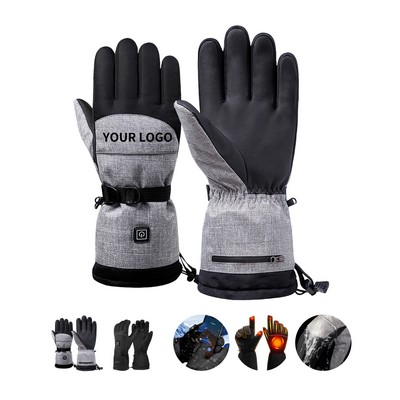 Electric Heated Gloves With Adjustable Warmth