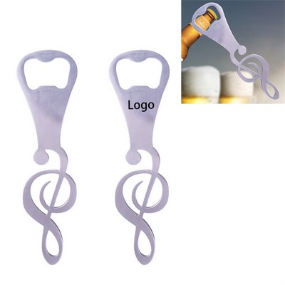 Creative Music Note Beer Opener