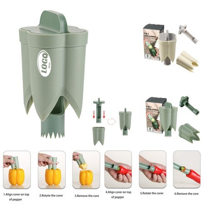 Pepper Seed Corer Remover