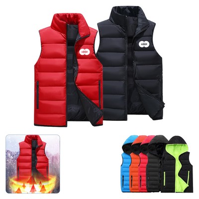 Packable Insulated Puffer Down Vest