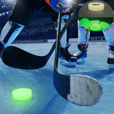 Ice Hockey Puck Glow in The Dark