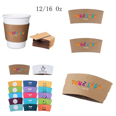 12/16Oz Cylindrical Kraft Paper Insulation Sleeve