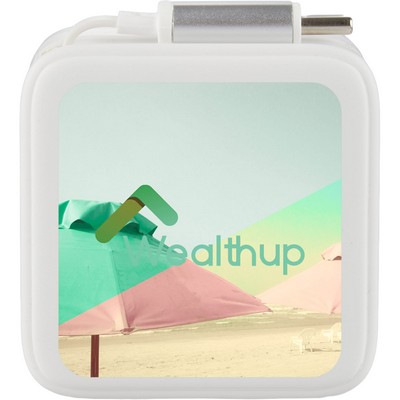 ETL Listed 20W Wall Charger with Retractable Cable