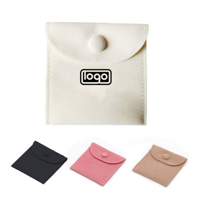 Velvet Flap Jewelry Pouch