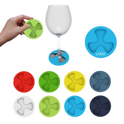 Silicone Wine Coasters