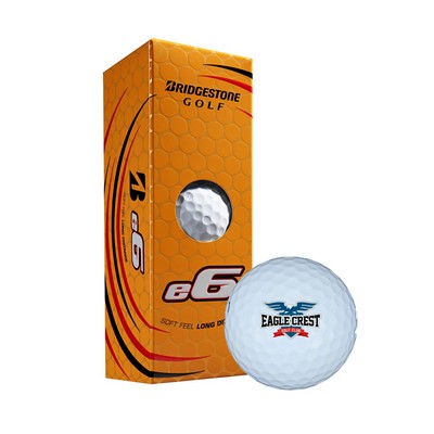 Bridgestone E 6 Soft Golf Balls - 3 Pack