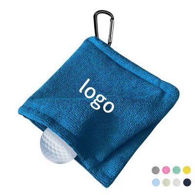 5 1/2" Microfiber Golf Ball Cleaning Towel