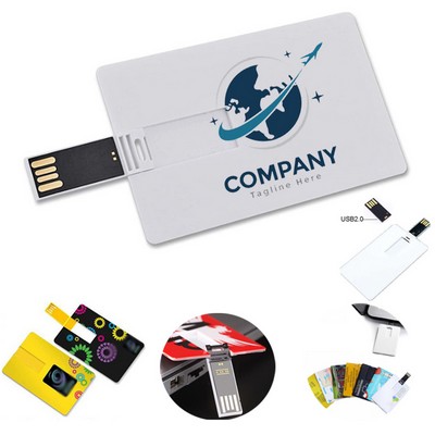 Usb 2.0 Memory Disk 16 Gb Credit Card Usb Flash Drive