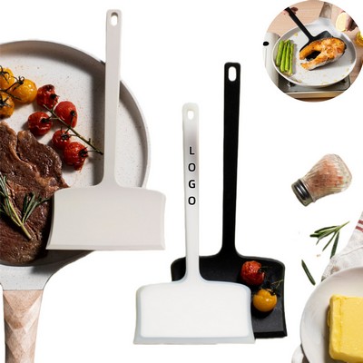 Non-Stick Pan Silicone Wide-Blade Frying Spatula