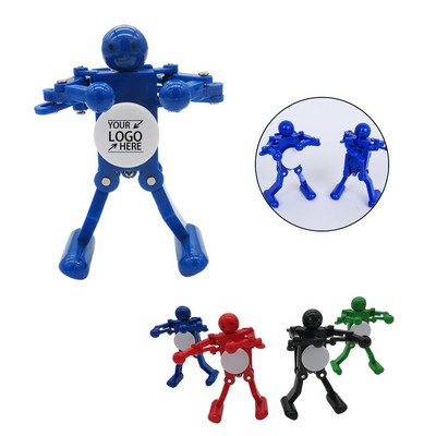 Clockwork Wind Up Dancing Robot Toy