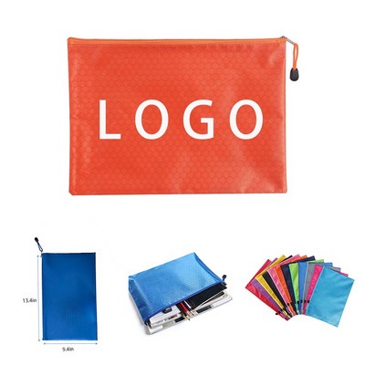 Oxford Cloth Football Pattern Document Bag