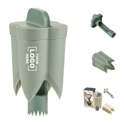 Bell Pepper and Chili Pepper De-Seeder