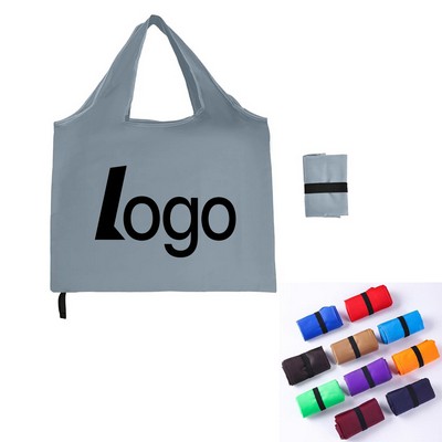 Custom Polyester Foldable Shopping Tote Bag 15''x23''