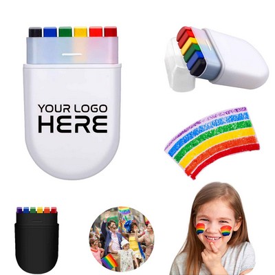 Rainbow Face Paint