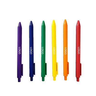 Retractable Stationery Ballpoint Pen