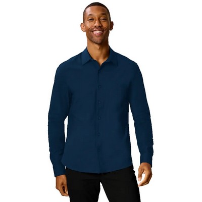 Men's L/S 4-Way Stretch Woven Shirt