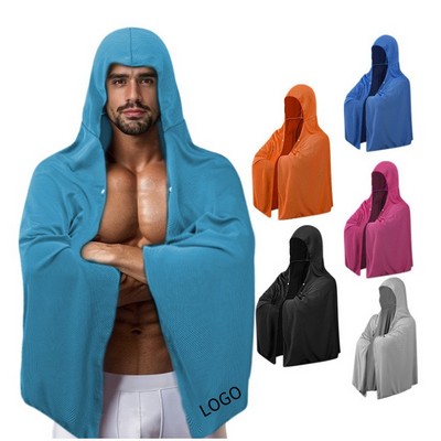 Beach Cape Hooded Towel