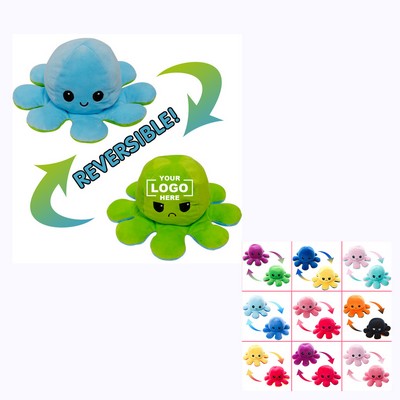 Cute Reversible Plush Octopus