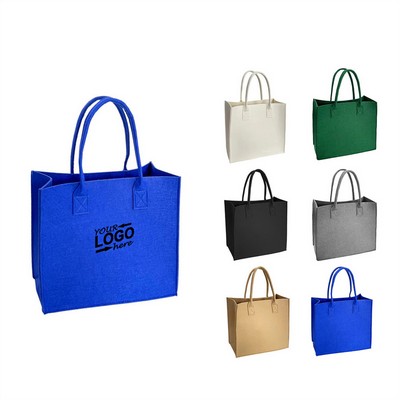 Soft Felt Shopping Tote