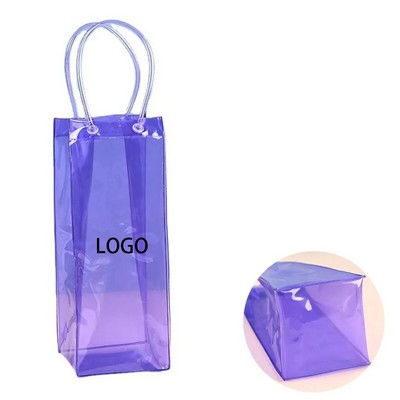 PVC Wine Tote Bag