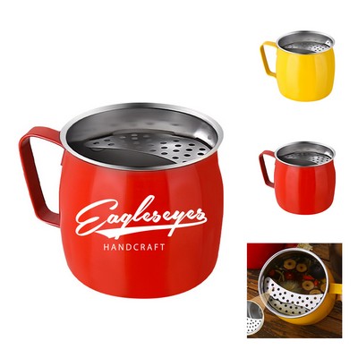 14oz Stainless Steel Tea Mug