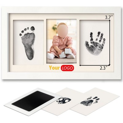 Infant Hand & Footprint Clay Keepsake Frame Set