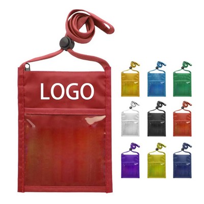 Silkscreen Zipper Wallet