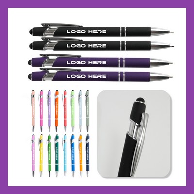 Aluminum Ballpoint With Touch Cap