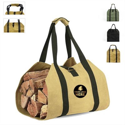 Compact Waterproof Firewood Carrier Tote