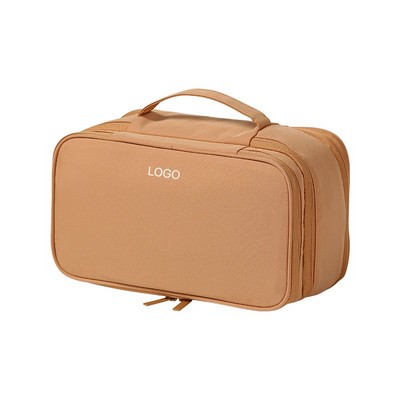 Thickened Oxford Cloth Bra Organizer Large Capacity Underwear Storage Bag Portable Travel Pouch