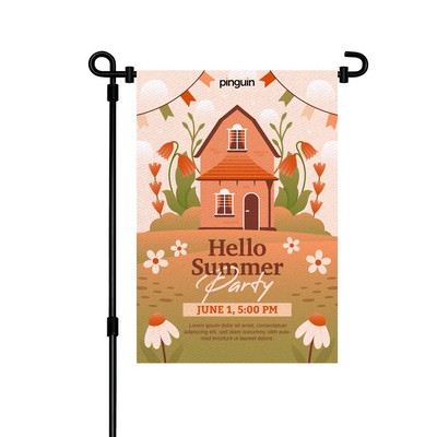 12''X18'' 250GSM Poly Double Side Garden Flag