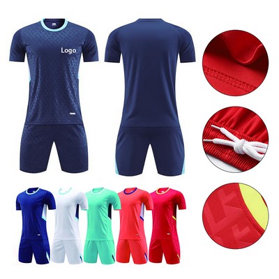 Quick-Dry Breathable Soccer Uniform Set