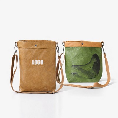 Tyvek Crossbody Bag Waterproof Tear Resistant