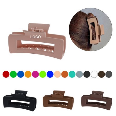 Rectangle Hair Claw Clip