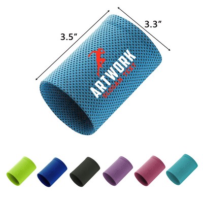 Breathable Cooling Towel Wrist Guards for Fitness