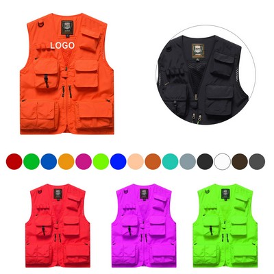 Men's Vest for Outdoor Work