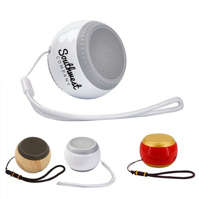 Portable Mini Wireless Subwoofer Bluetooth Speaker