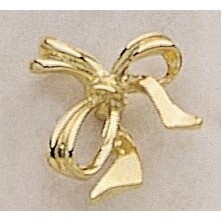 Tri Loop Bow Marken Design Cast Lapel Pin (Up to 7/8")