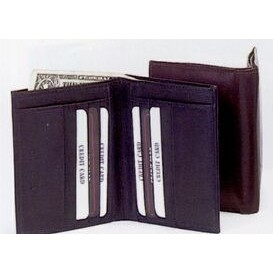Cow Calf Leather Hipster Wallet