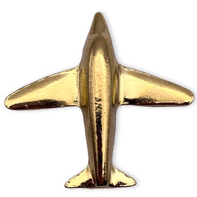 Airplane Stock Lapel Pin