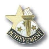 Academic Achievement Pin - "Achievement"