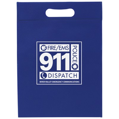 10W x 14H - Non-Woven Die Cut Bag - Screen Print